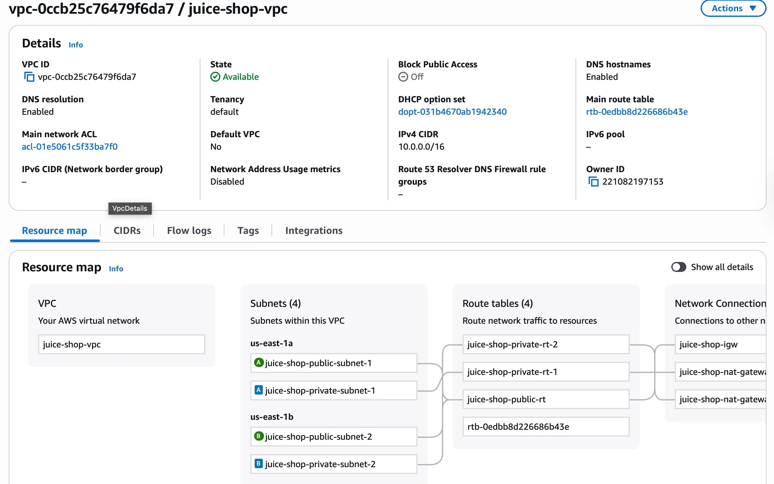 ECS Task Configuration