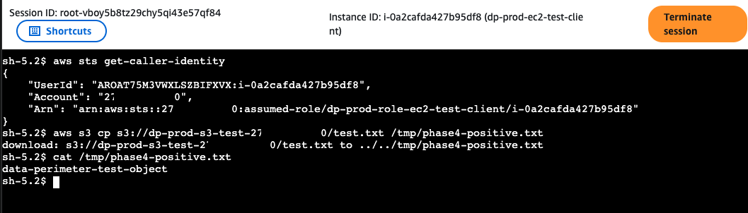 Positive recheck after all negative tests: trusted path returns test object